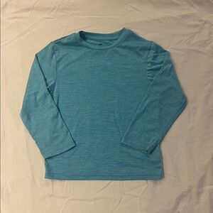 Champion Kids Light Blue Long Sleeve Tee - size 6/7